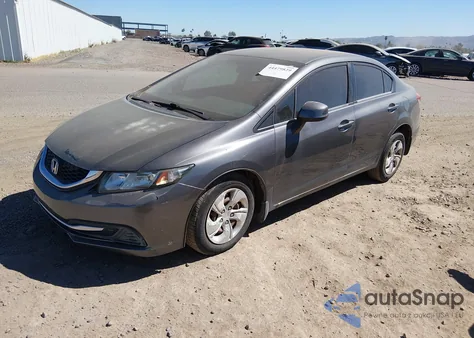 2013 Honda Civic Lx z USA, uszkodzony, nr VIN 2HGFB2F57DH501716